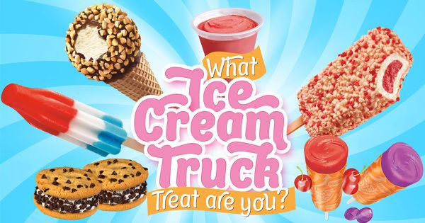 What Ice Cream Truck Treat Are You?