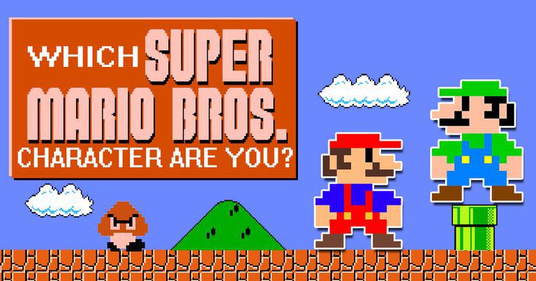 Which Super Mario Bros character are you