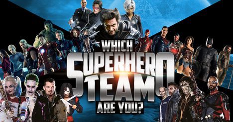 Which Superhero Team Are You?